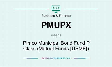 pmupx|pimco municipal bond.